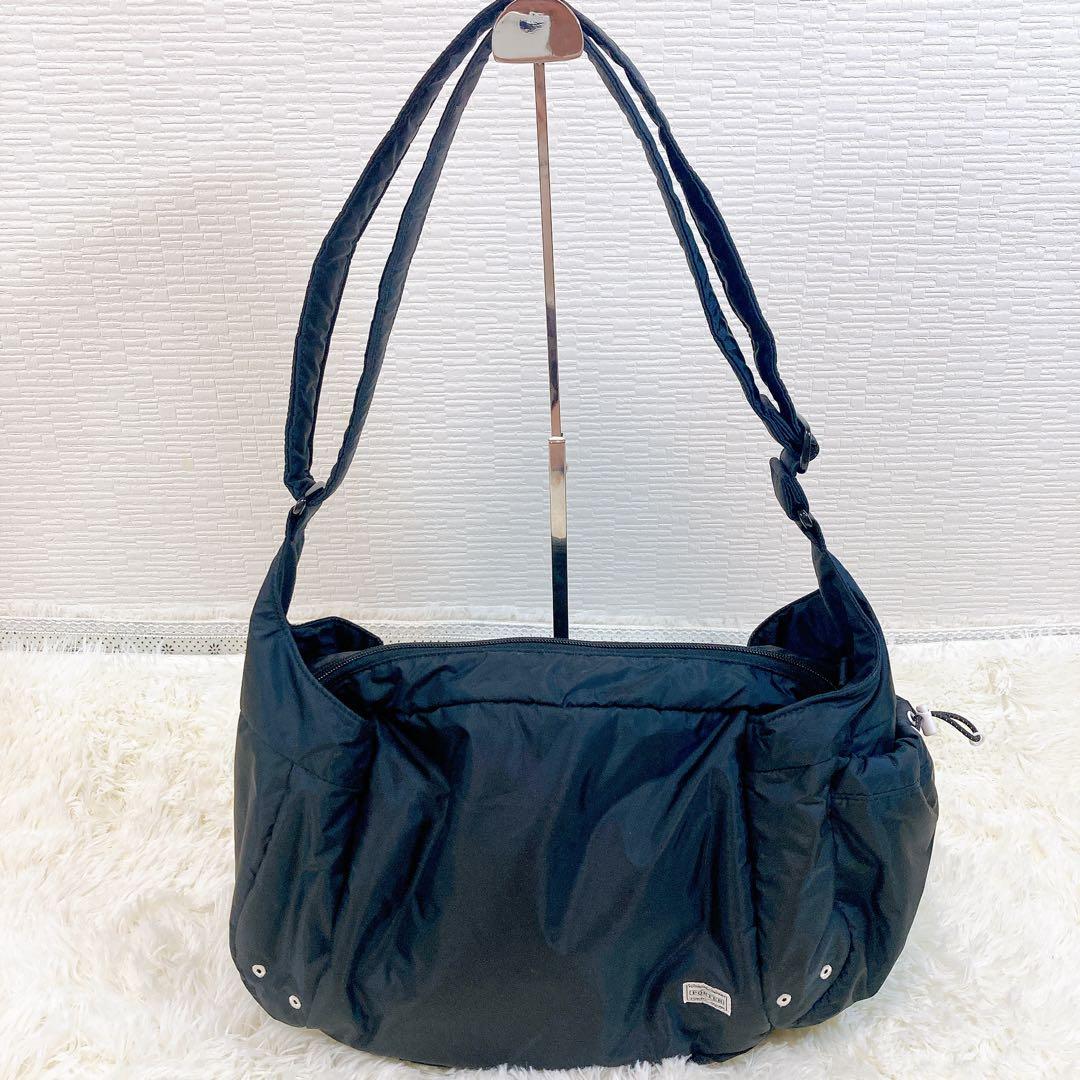 美品 廃盤 porter CUE ショルダーバッグ マザーズバッグ y2k 美品】廃盤 porter CUE ショルダーバッグ マザーズバッグ PORTER