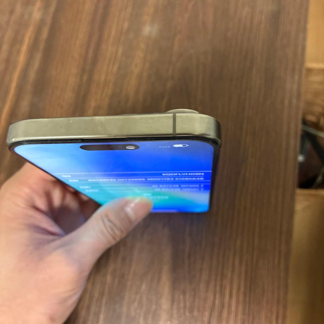 iPhone 15 promax ナチュラルチタニウム ジャンク
