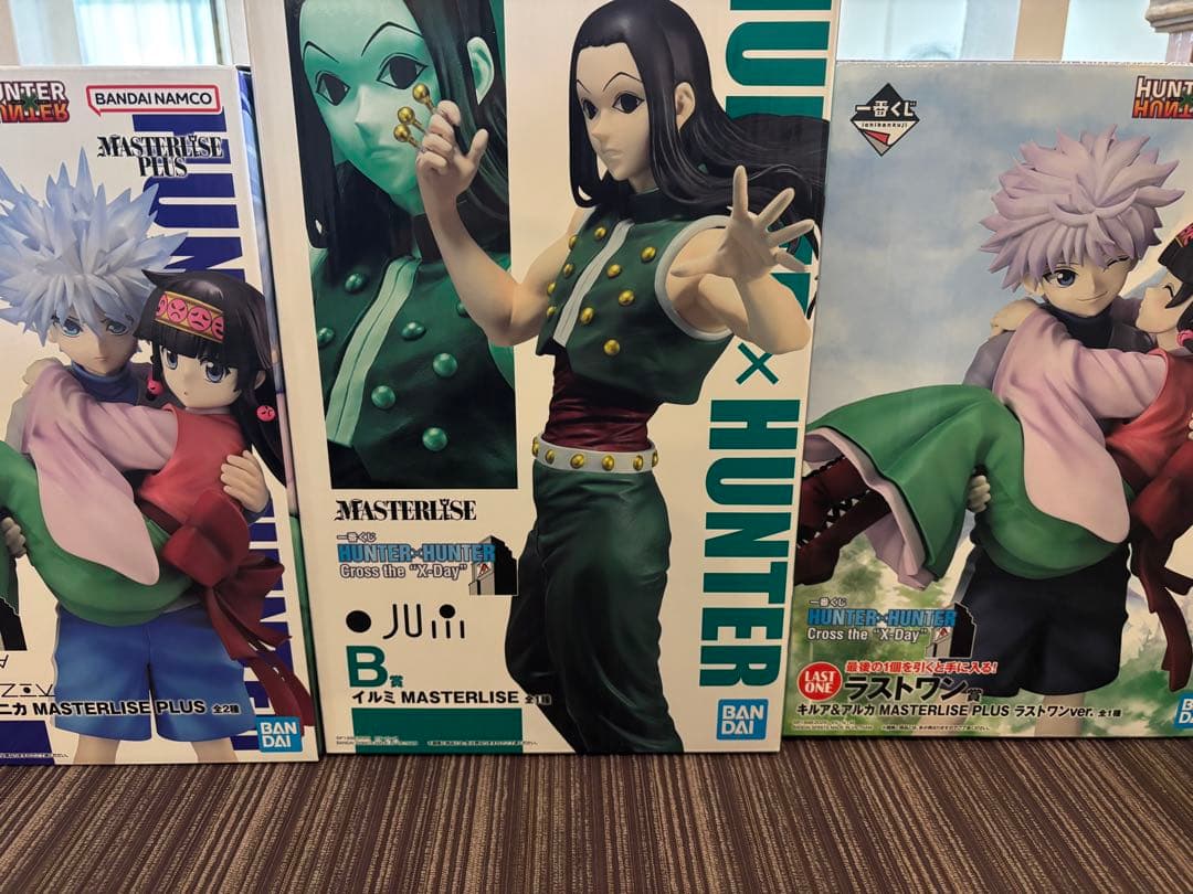 HUNTER x HUNTER フィギュアセットb賞a賞ラストワン賞 ラストワン賞のインパクト凄いですね😂 一番くじ HUNTER×HUNTER