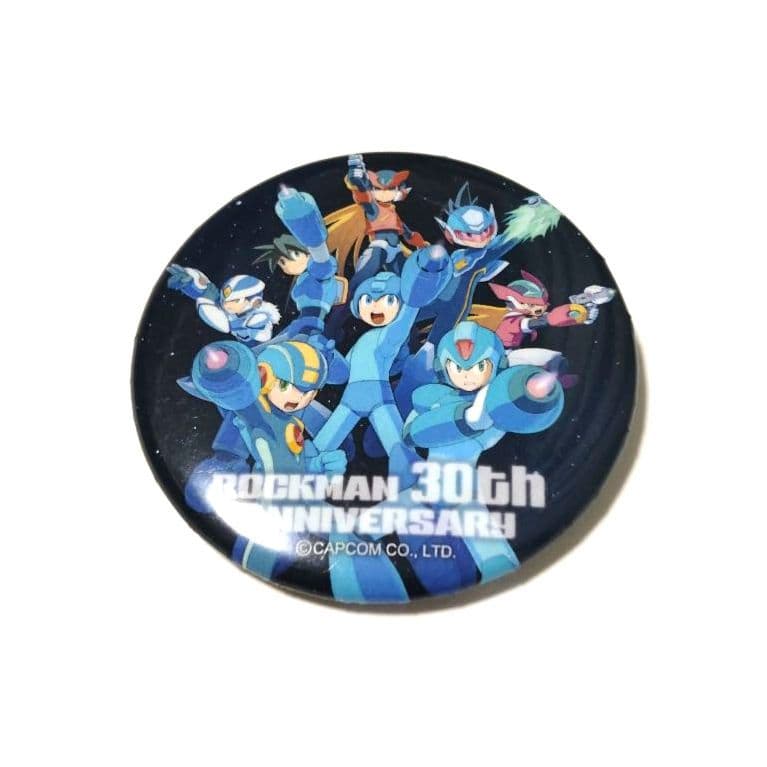 希少 ロックマン 30周年 限定 缶バッジ www.cosaga.com