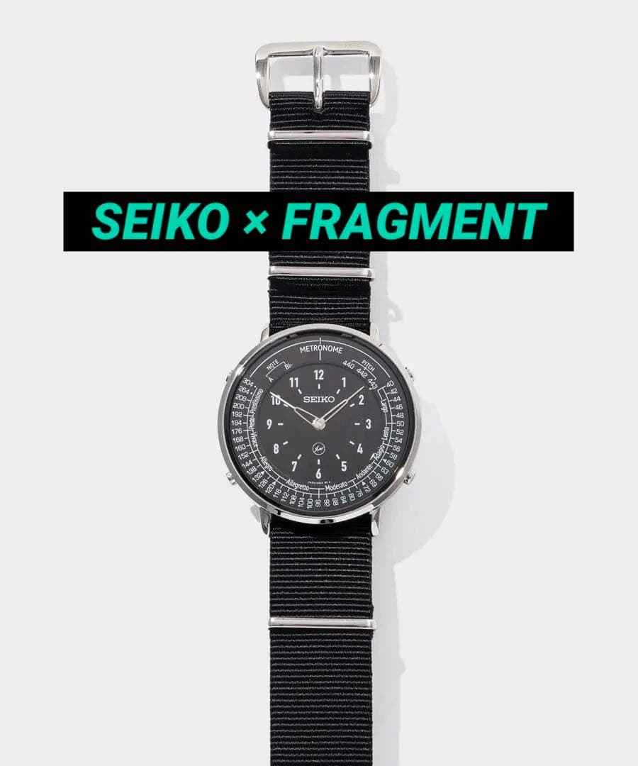ブラック SEIKO Metronome Watch Fragment SEIKO Metronome Watch Fragment Edition – V.A. TOKYO ONLINE STORE