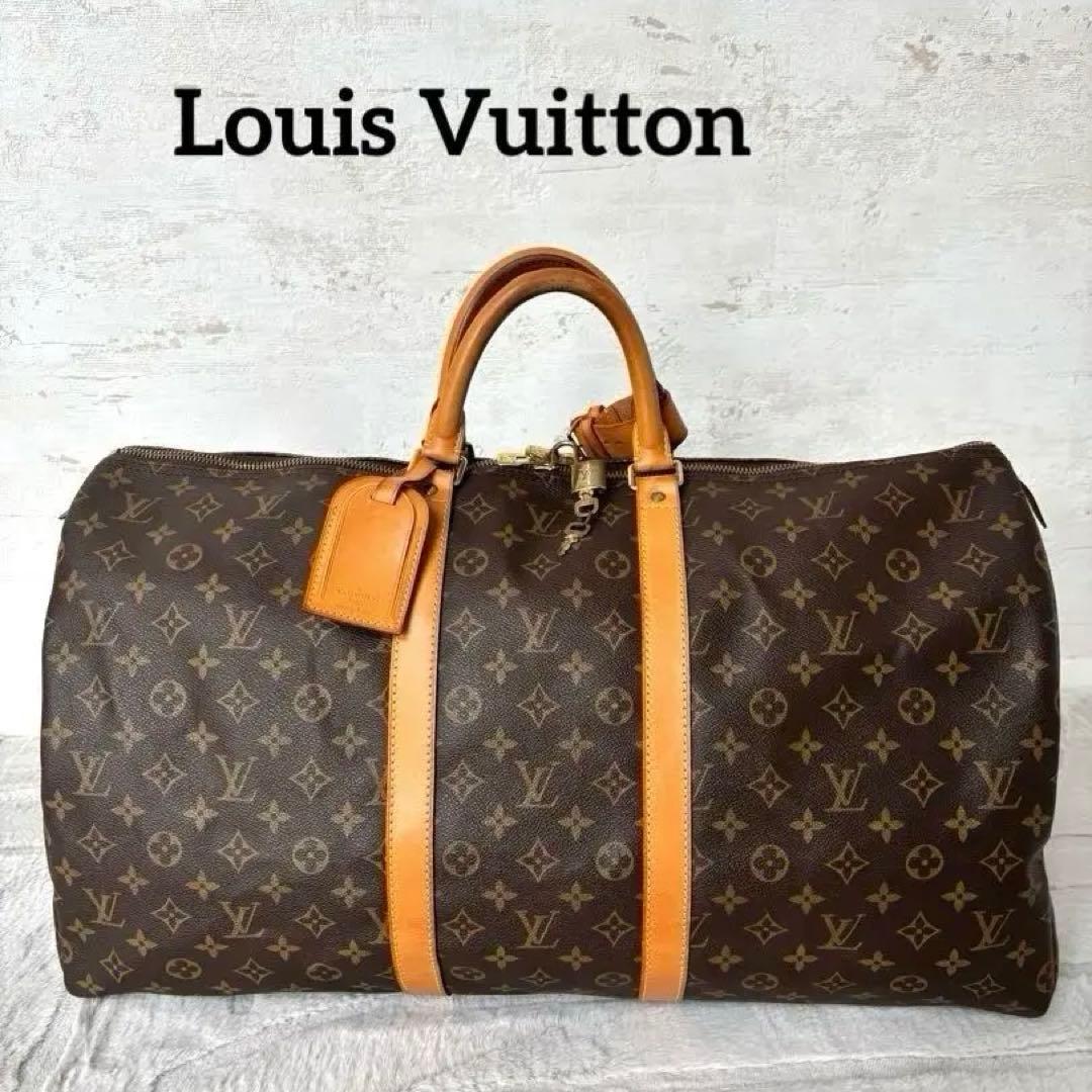 Louis Vuitton ヴィトン　キーポル55　ボストンバッグ モノグラム LOUIS VUITTON（ルイ・ヴィトン） モノグラム キーポル55 ボストン