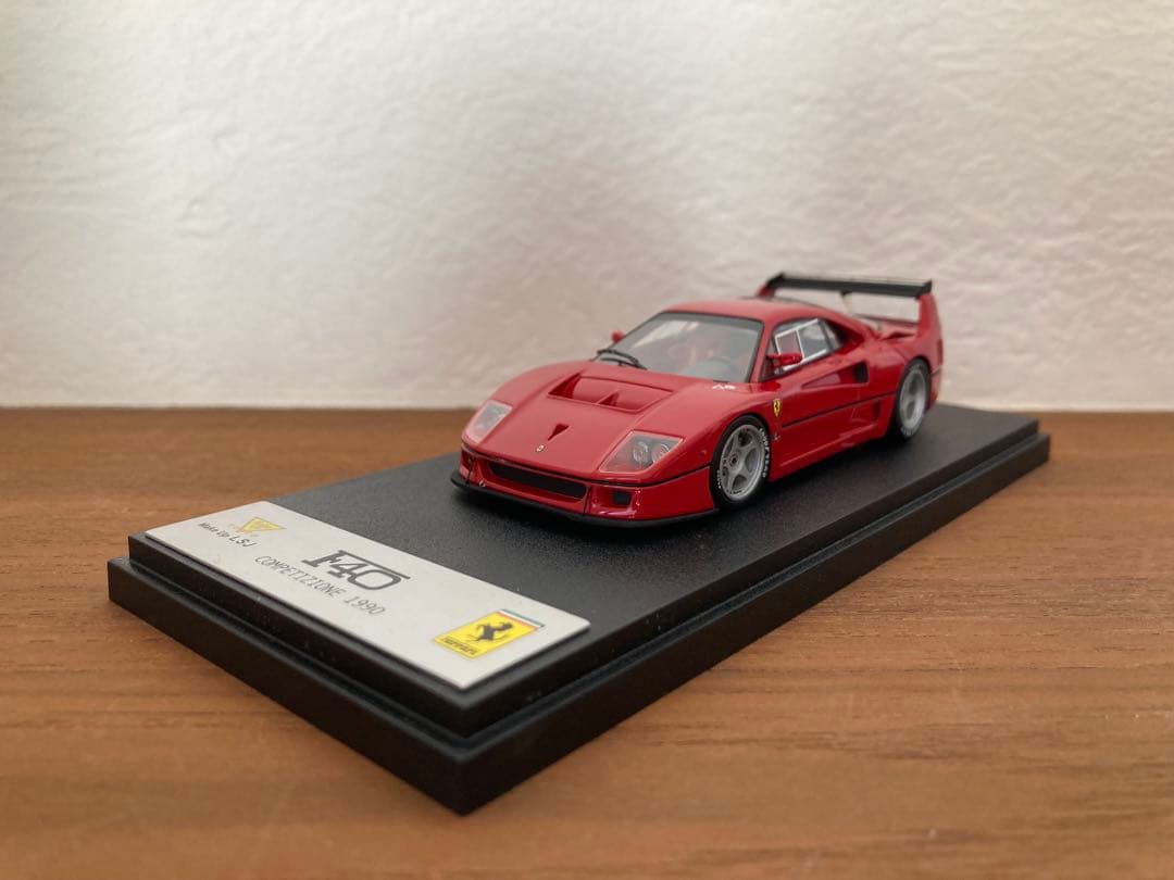 MakeUp 1/43 フェラーリF40 コンペツィオーネ 1990 MakeUp 1/43 フェラーリF40 コンペツィオーネ 1990 - メルカリ