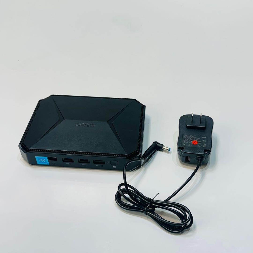 CHUWI HEROBOX ミニPC ACアダプター付き 動作品 もしものときのためにCHUWIのHeroBox ProというミニPCを買いました