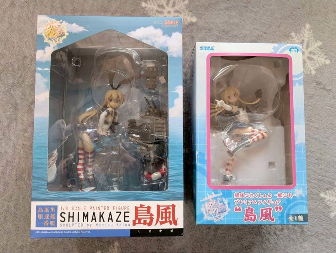 艦これ　島風フィギュア　２体　まとめ売り 艦隊これくしょん -艦これ-』躍動感溢れる「島風改」がプライズ