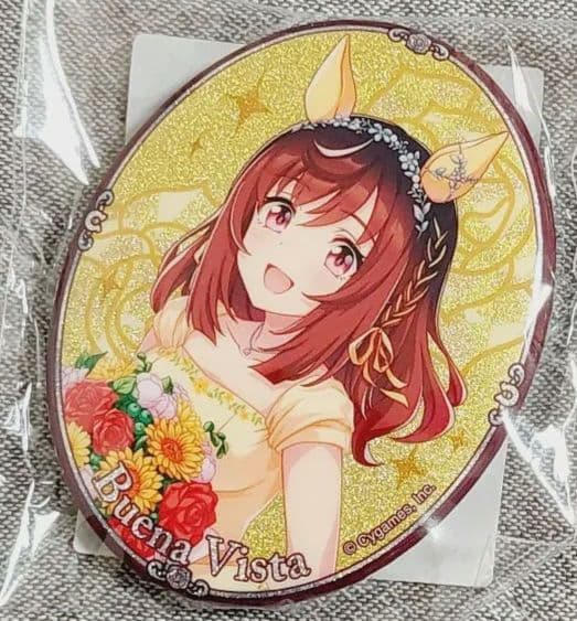 匿名配送】ブエナビスタ 3.5周年 缶バッジ ウマ娘プリティーダービー