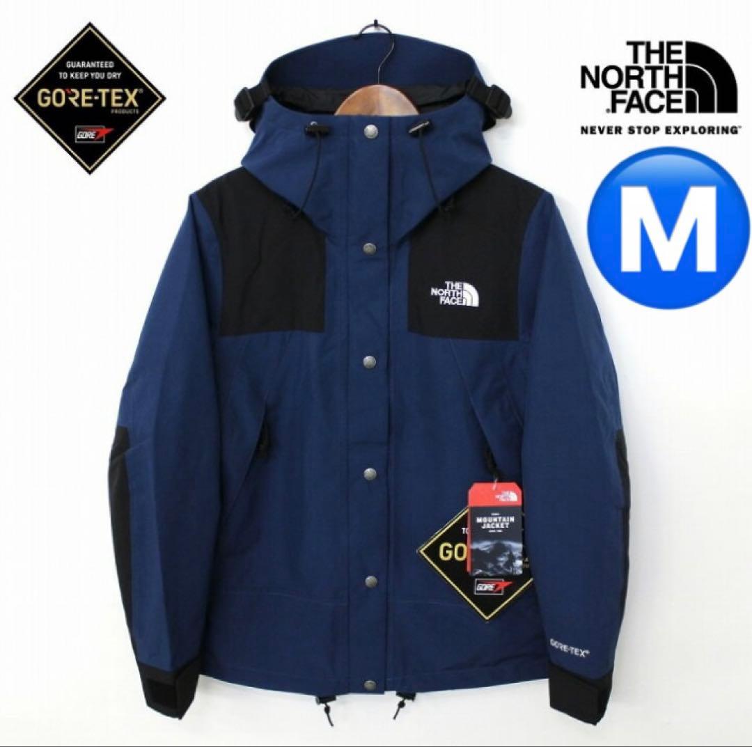 【海外限定】ノースフェイス　ゴアテックス　マウンテンジャケット　M　紺 海外 9/7 発売！THE NORTH FACE GORE-TEX “Mountain Jacket Denim” (ザ