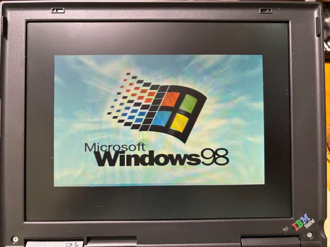 希少Windows98Se IBM ThinkPad240 外部FDD付