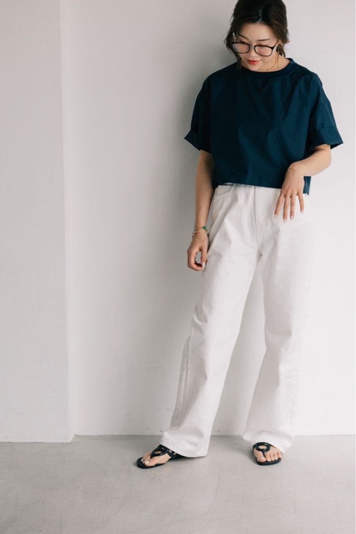 pois ポワ one wash denim ワンウォッシュデニム - メルカリ