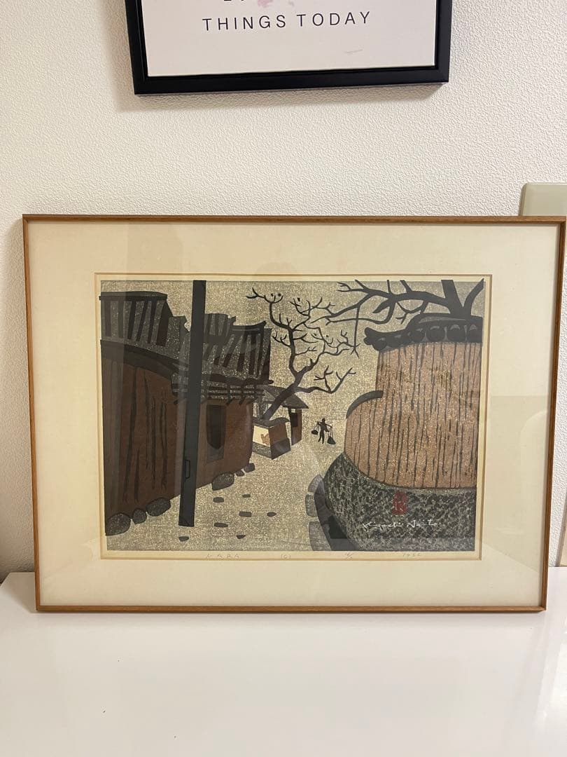 斎藤清 木版画 1962 斎藤清 木版画 1962 - メルカリ