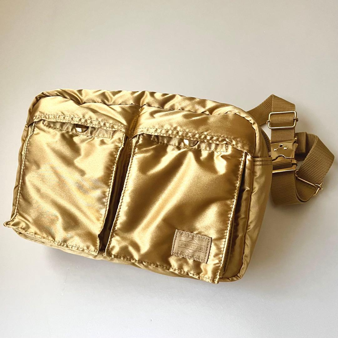 【美品‼︎】BEAMS×PORTER×UNITED ARROWS ボディバッグ 金 別注品】BEAMS×PORTER×UNITED ARROWS ボディバッグ - メルカリ