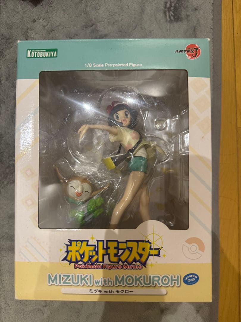 KOTOBUKIYA ミズキ with モクロー 1/8スケール ARTFX J ミヅキ with モクロー｜『ポケットモンスター』シリーズ