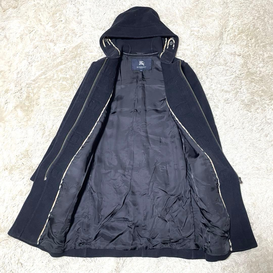 BURBERRY バーバリー ダッフルコート ヘリンボーン トグル ノバチェック