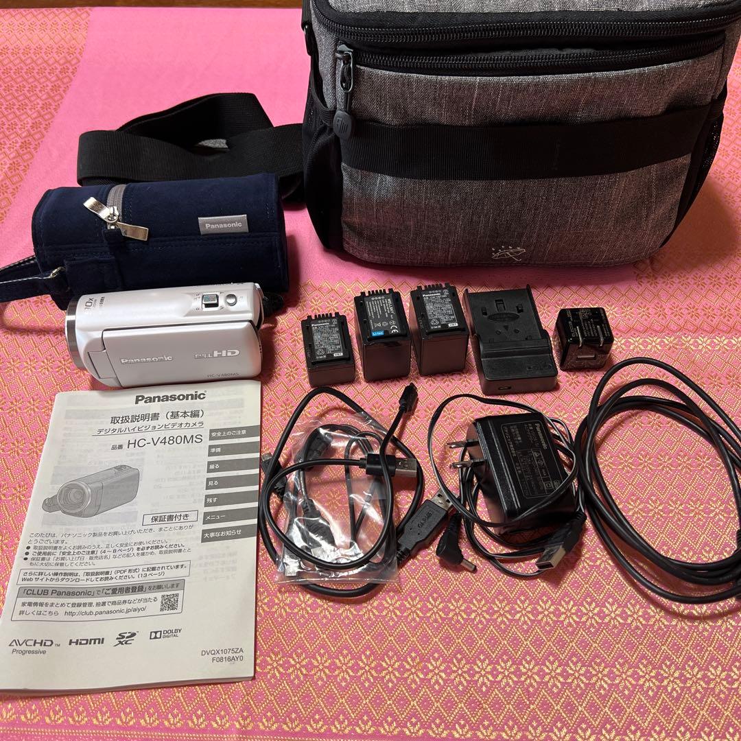 Panasonic　HC-V480MS デジタルハイビジョンビデオカメラ 概要 デジタルハイビジョンビデオカメラ HC-V480MS | デジタルビデオ