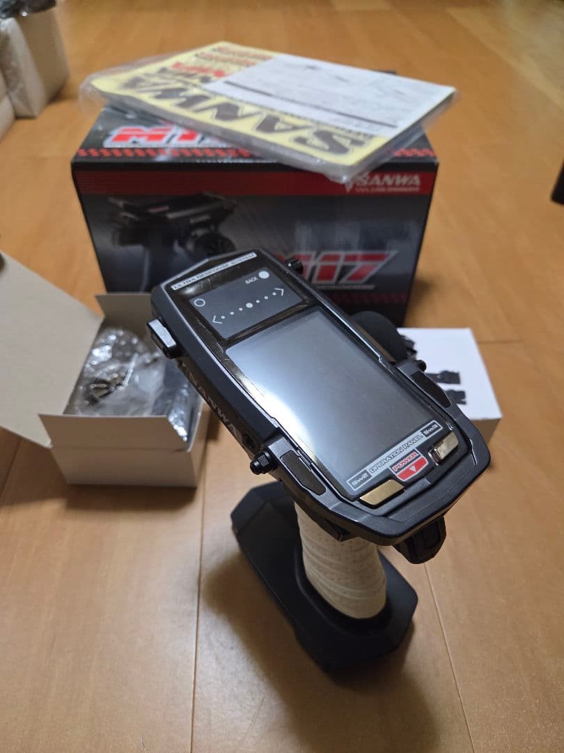 サンワ　M17 送受信機セット ワイヤレス充電 RX-493i 三和電子 SANWA M17 ダブルレシーバーセット RX-493i×2 世界最速