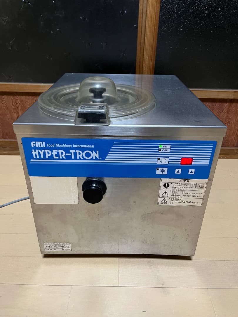 FMI ハイパートロンミニ　HTF-3 卓上型アイスクリームジェラート　動作品 ハイパートロン HTF-3【業務用】｜株式会社エフ・エム・アイ