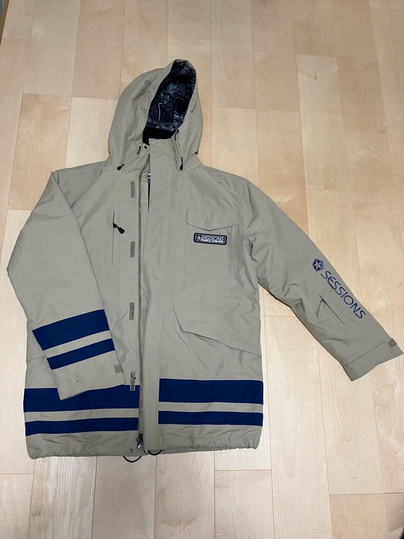 SESSIONS SCOUT INSULATED JACKET サイズ：XL SESSIONS セッションズ ウェア SCOUT INSULATED JACKET 22-23 ORANGE