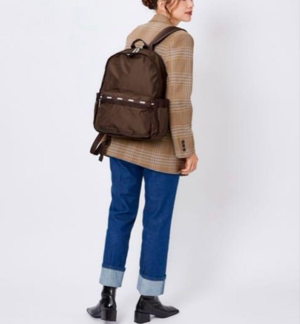 美品】レスポートサック リュック ヘリテージコレクション ブラウン