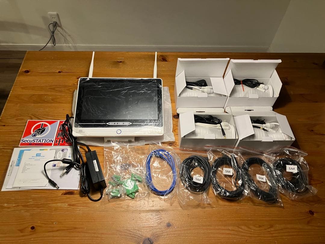 SecuSTATION ワイヤレス 防犯カメラセット SecuSTATION 防犯カメラ 屋外 セット 家庭用 ワイヤレス wifi カメラ2