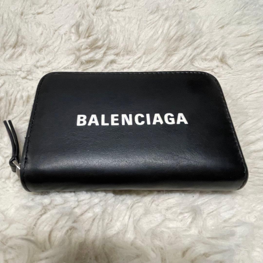 BALENCIAGA ケース カードケース 限定！BALENCIAGA☆CASH CARD CASE ON KEYRING クロコ型押☆即納