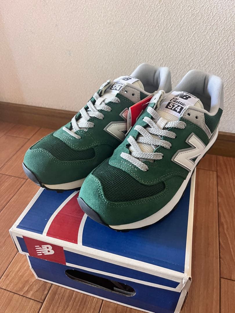 新品未使用品☆New Balance ML574VID ハンターグリーン☆ New Balance（ニューバランス） スニーカー メンズ 男性用 ML574 VID
