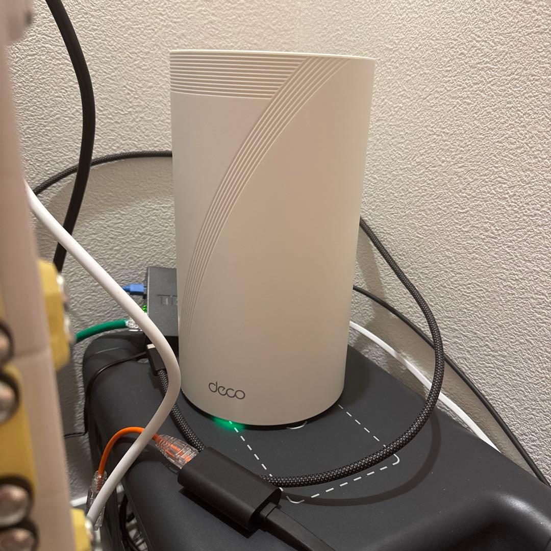 ❗️美品❗️TP-Link Deco BE85 BE22000 WIFI7 10G Amazon.com: TP-Link Deco 7 Elite BE85 Tri-Band WiFi 7 BE22000