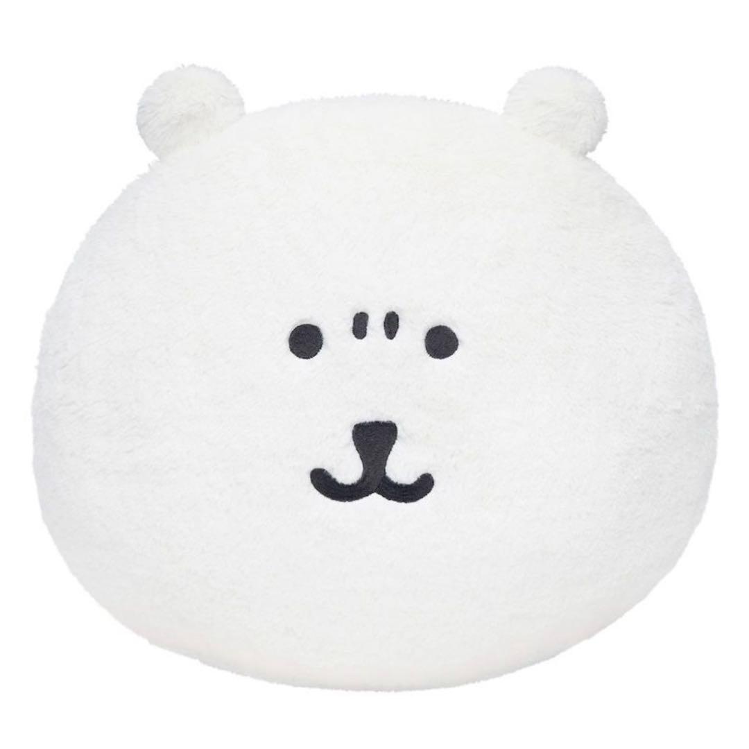 2点セット】くまだらけぬいぐるみくじ C賞 おかおクッション ねむいよ
