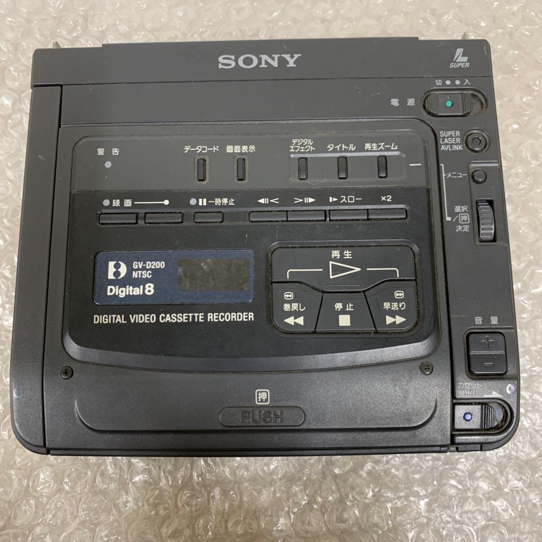 SONY ソニー デジタルビデオカセットレコーダー GV-D200 Amazon.com: Sony GV-D200 Digital 8mm Portable Video Recorder