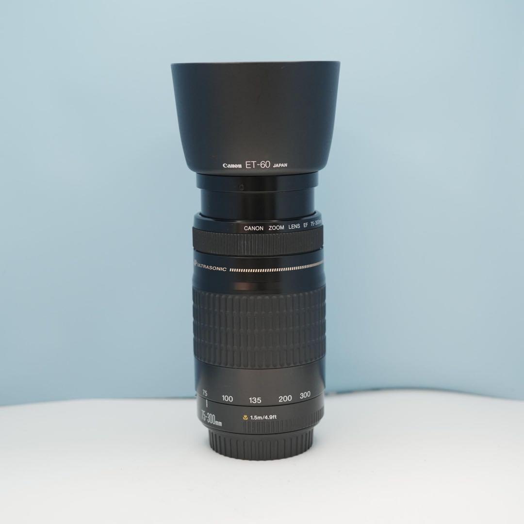 Canon純正75-300mm 望遠レンズ a4570