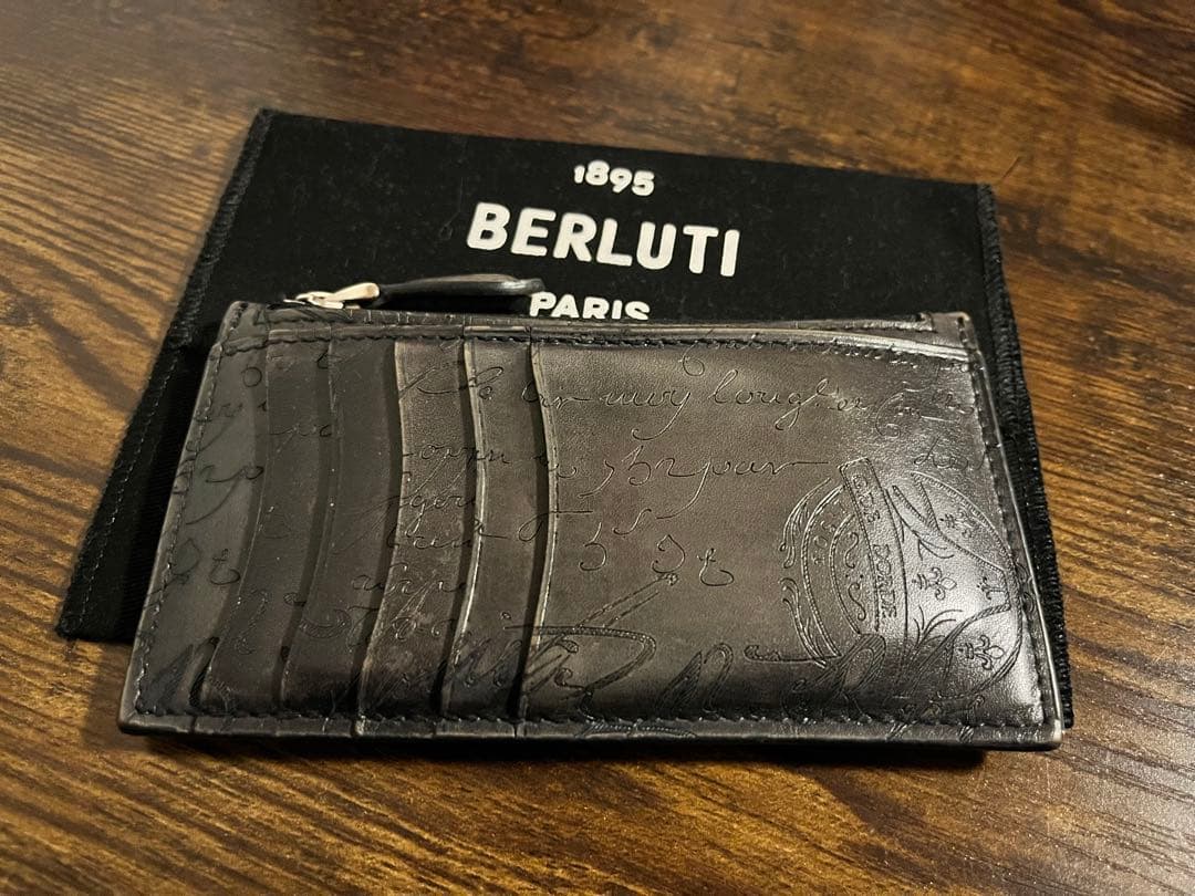 【最終値下げ】✨BERLUTIベルルッティ　財布／ケース／カードケース Berluti（ベルルッティ） 未使用品 美しいパティーヌ コア マキシ