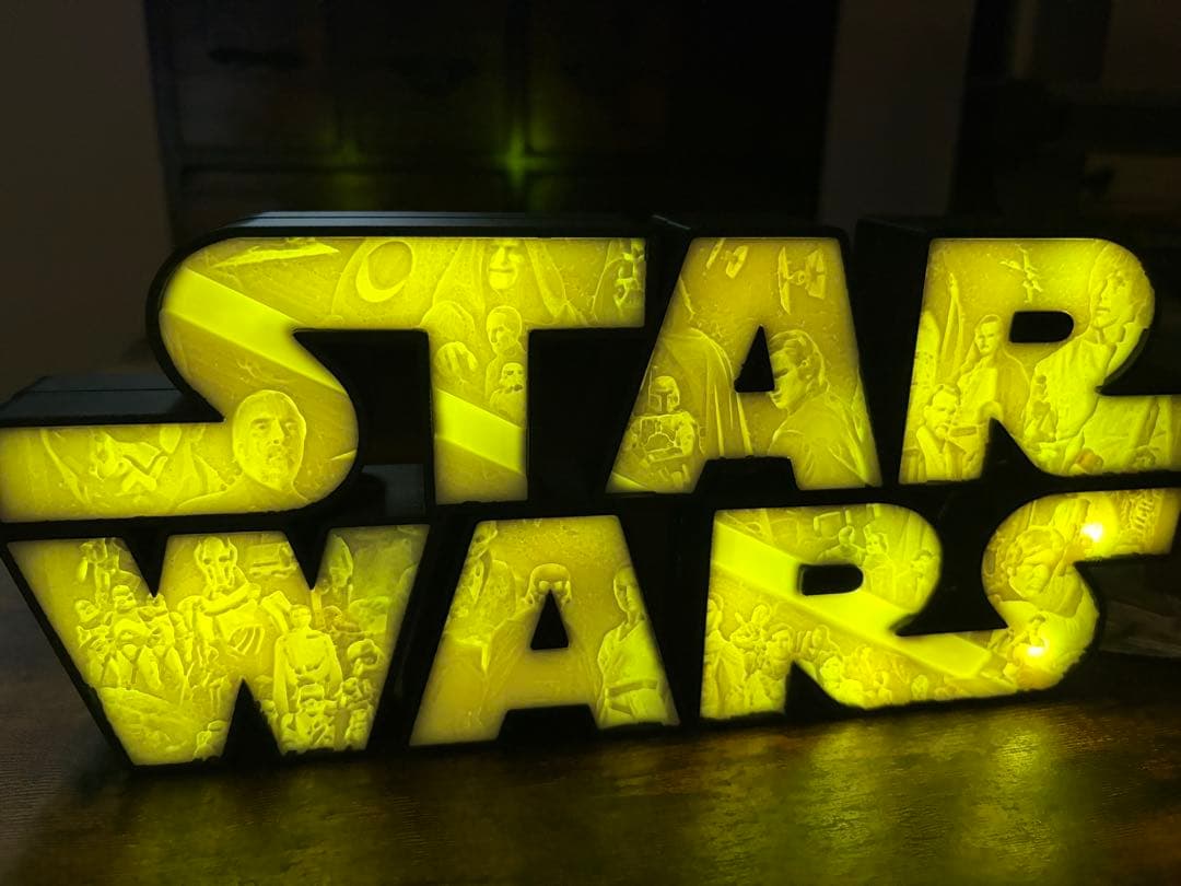 j*i様 STAR WARS LEDロゴライト スターウォーズ - メルカリ
