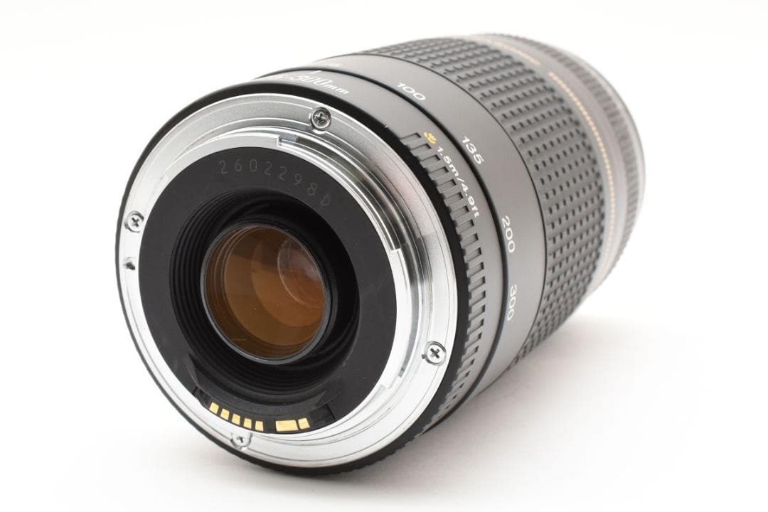 美品 Canon EF 75-300mm F4-5.6 II USM AA337