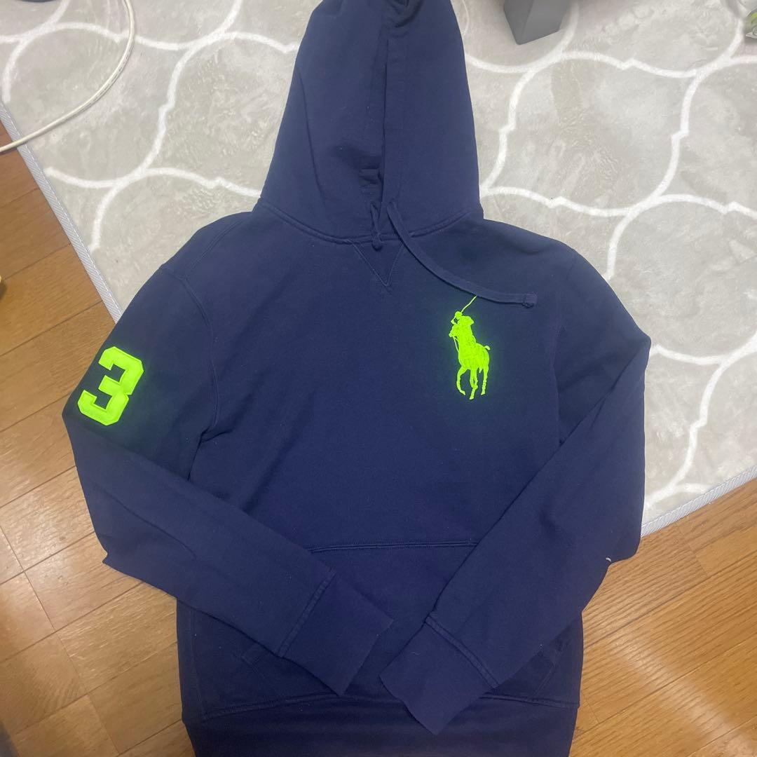 Polo Ralph Lauren ネイビー パーカー S 楽天市場】ラルフローレン POLO Ralph Lauren 前V スウェット パーカー