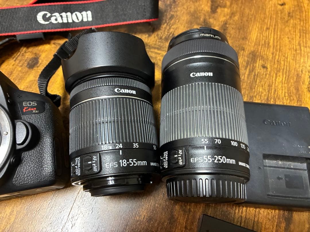 値下げ中！【レンズ2本セット】Canon EOS Kiss x8i