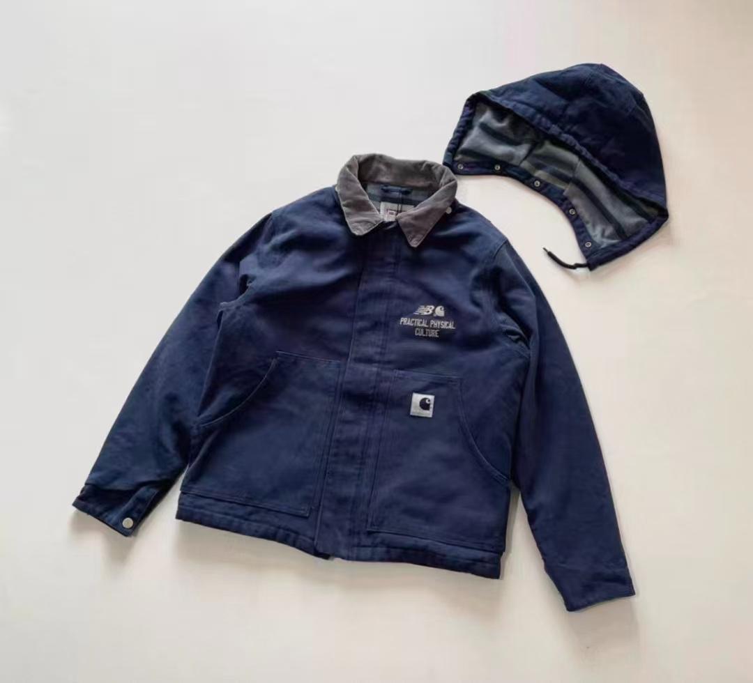 New Balance x Carhartt WIPフード付きネイビージャケット 9月16日(金)発売 New Balance x Carhartt WIP
