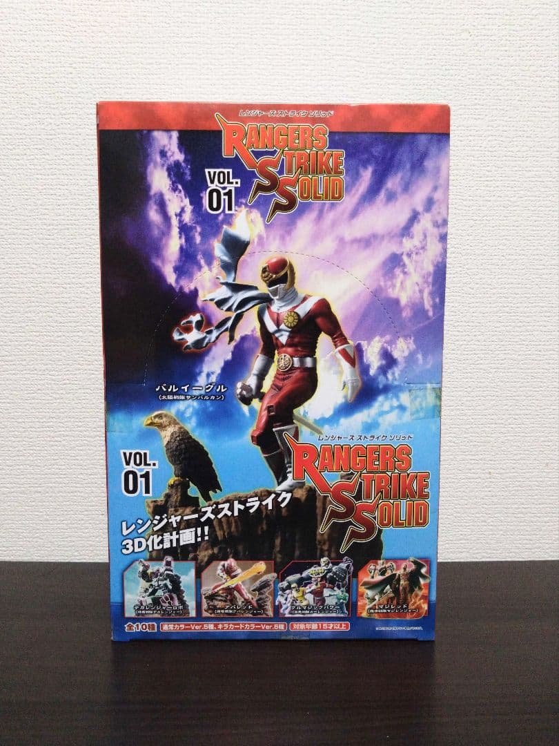 レンジャーズストライクソリッド　VOL.01　フィギュア　1BOX 【未開封】 Amazon | TAMASHII NATIONS レンジャーズストライク ソリッド VOL.1