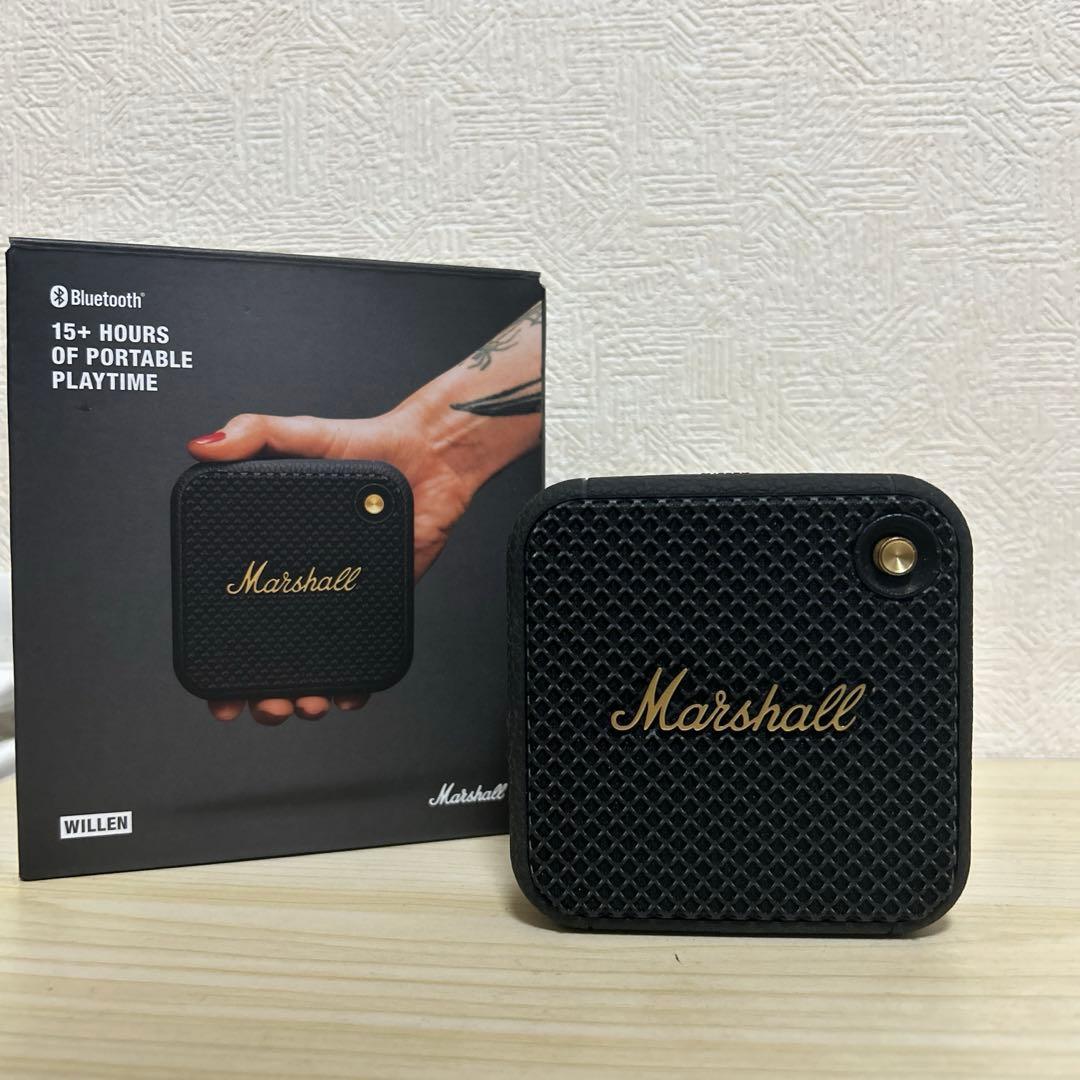 Marshall WILLEN Bluetoothスピーカー Amazon.com: Marshall Willen II Bluetooth Portable Speaker - Black