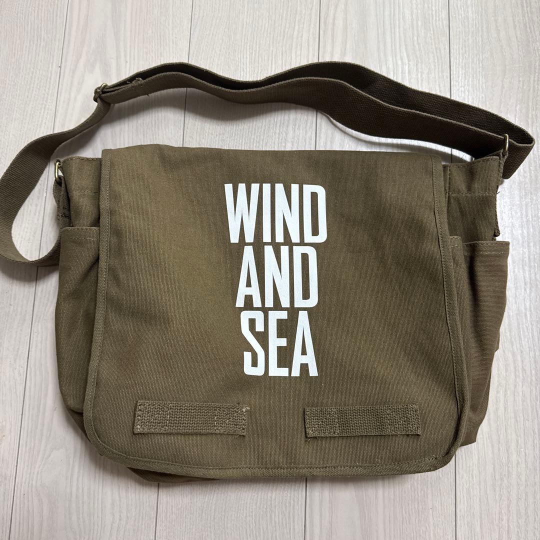 WIND AND SEA メッセンジャーバッグ カーキ WIND AND SEA | NaOkI | Manhattan Portage | 172cm | Manhattan