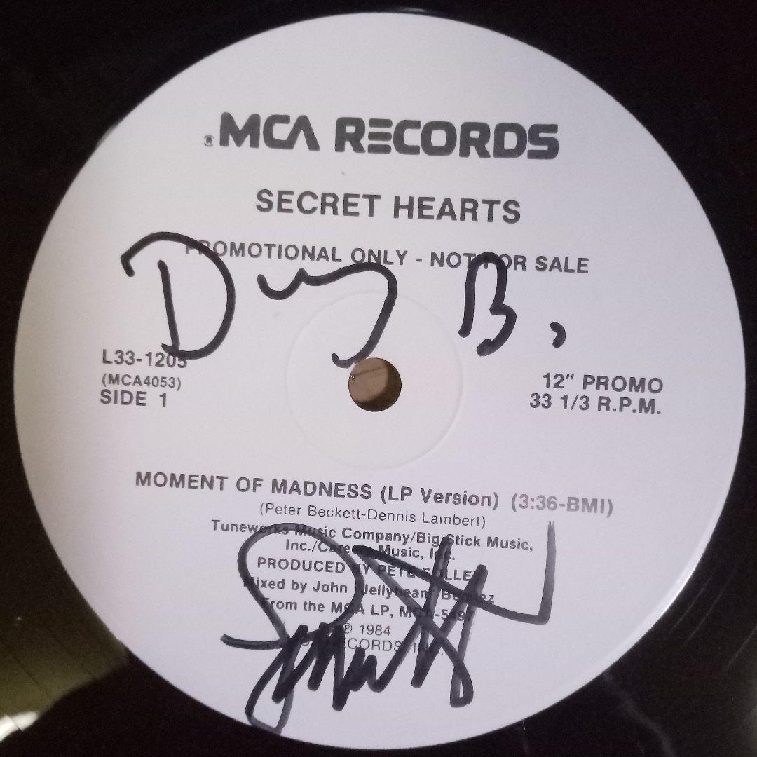 洋楽 SECRET HEARTS - MOMENT OF MADNESS Promo Secret Hearts 7