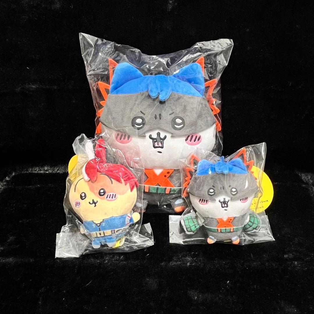 僕のヒーローアカデミア ちいかわ ぬいぐるみ マスコット 8月25日新発売 ヒロアカ×ちいかわ ＼ 『僕のヒーローアカデミア×ちい
