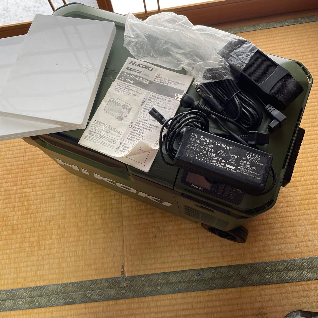 HiKOKIコードレス冷温庫 UL 18DB ジャンク品