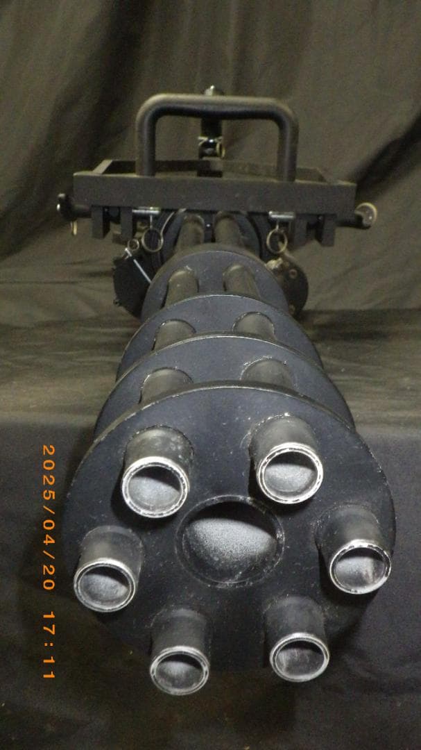 ミニガン トイテックディスプレイモデル M134 ブラック 多連装バレル