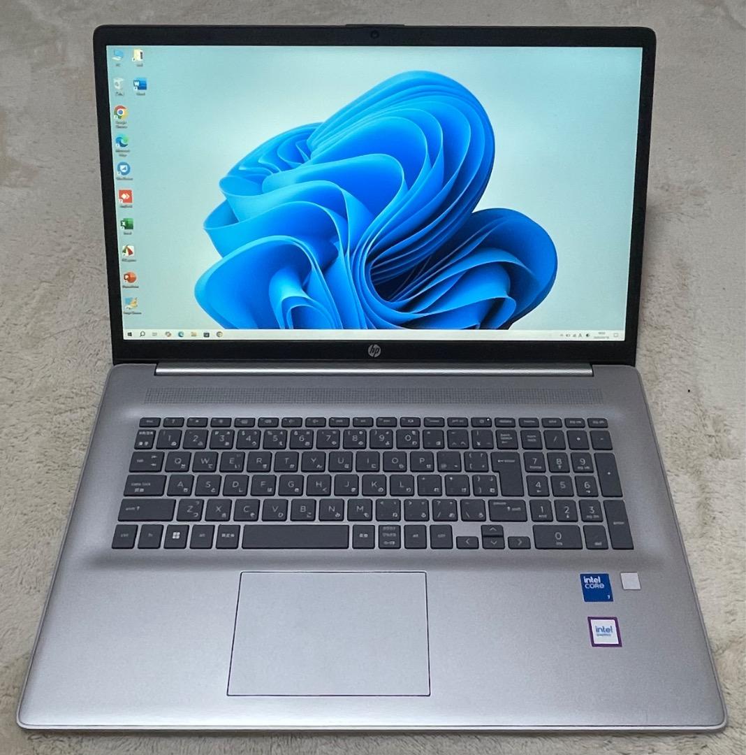 HP Laptop 17ノートパソコン. Core (TM) 7-150u. HP 17.3” Touchscreen Laptop - Intel Core 7-150U - Windows 11 Home