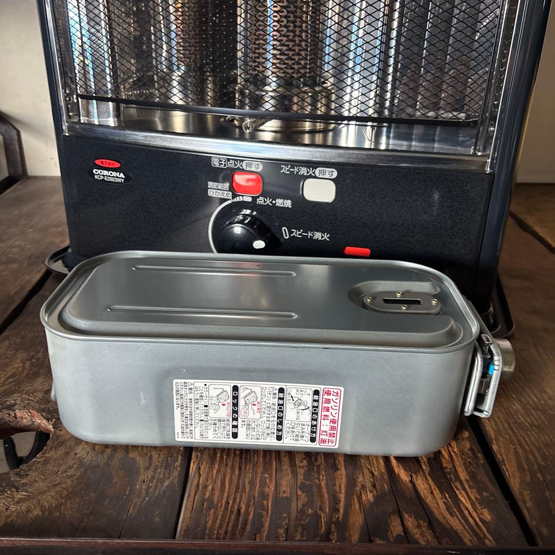 CORONA ストーブ ブラック KCP-E2923wy 2023年製品 - メルカリ