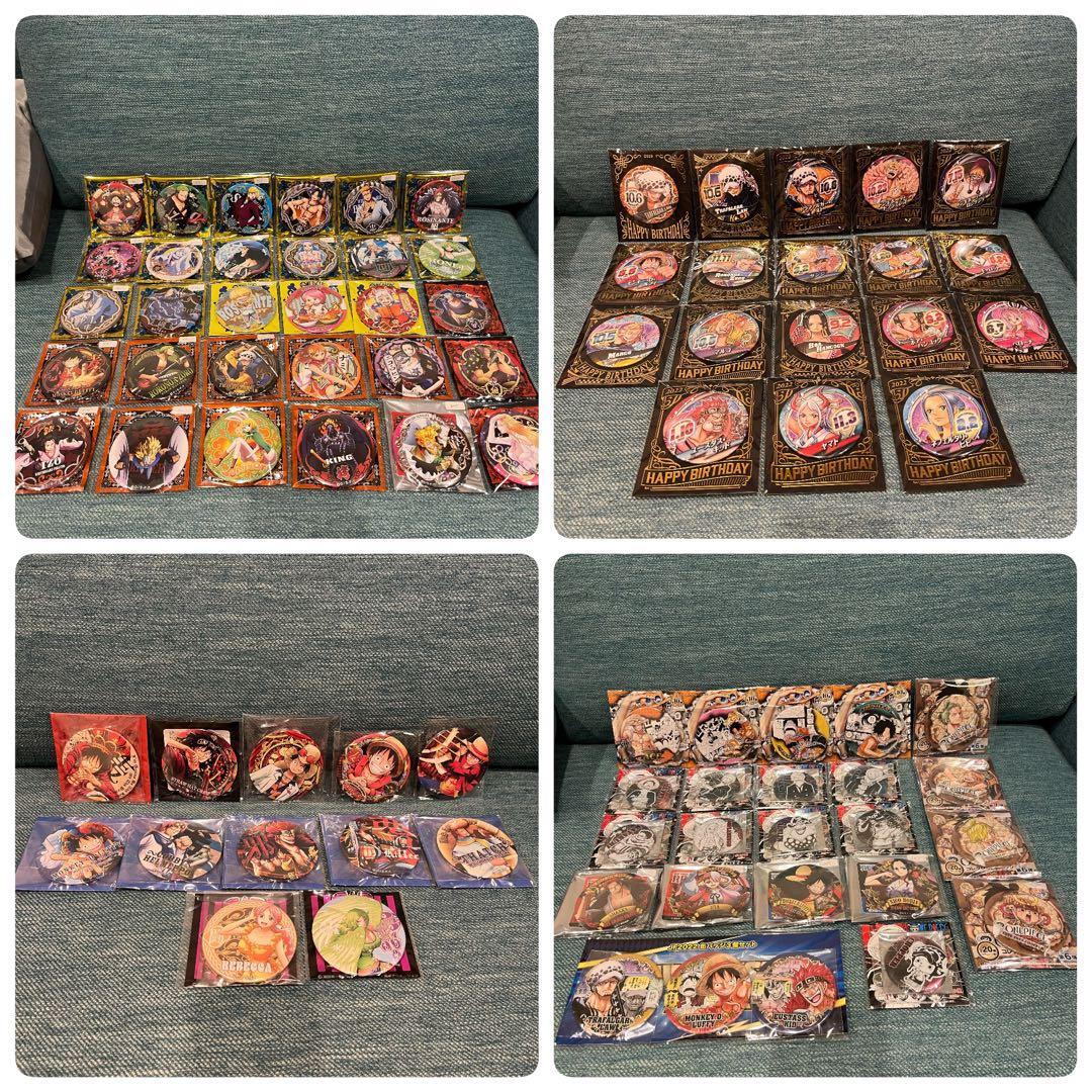 【全90点以上】　ワンピース　ONE PIECE 缶バッジ　輩 まとめ売り ワンピース】