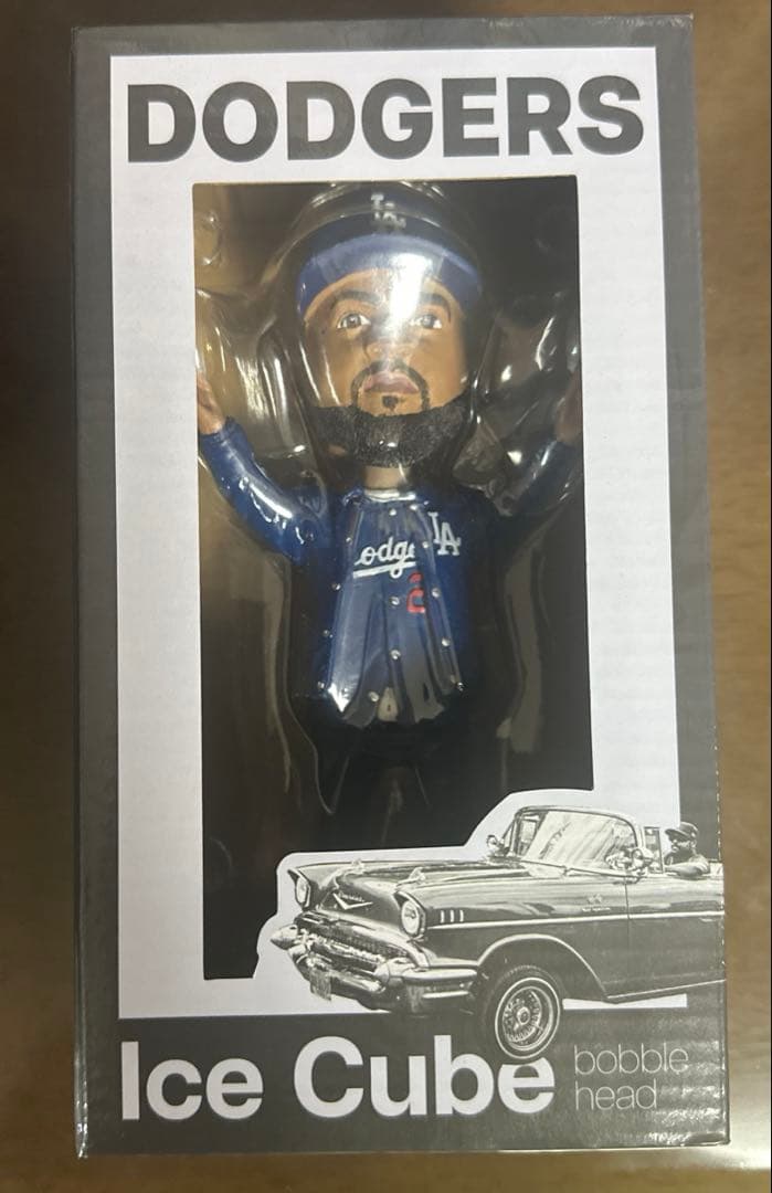 DODGERS Ice Cube ボブルヘッド アイスキューブ ドジャース ICE CUBE ボブルヘッド 首ふり人形 アイスキューブ dodgers