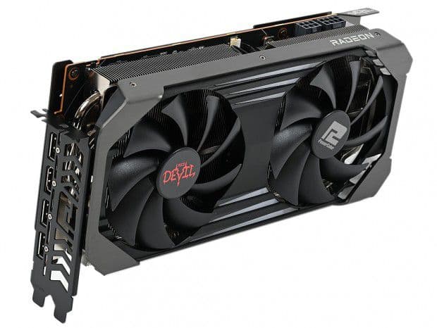 グラフィックボード・グラボ・ビデオカード Red Devil RX6600XT 8 GBD6-3DHE/OC