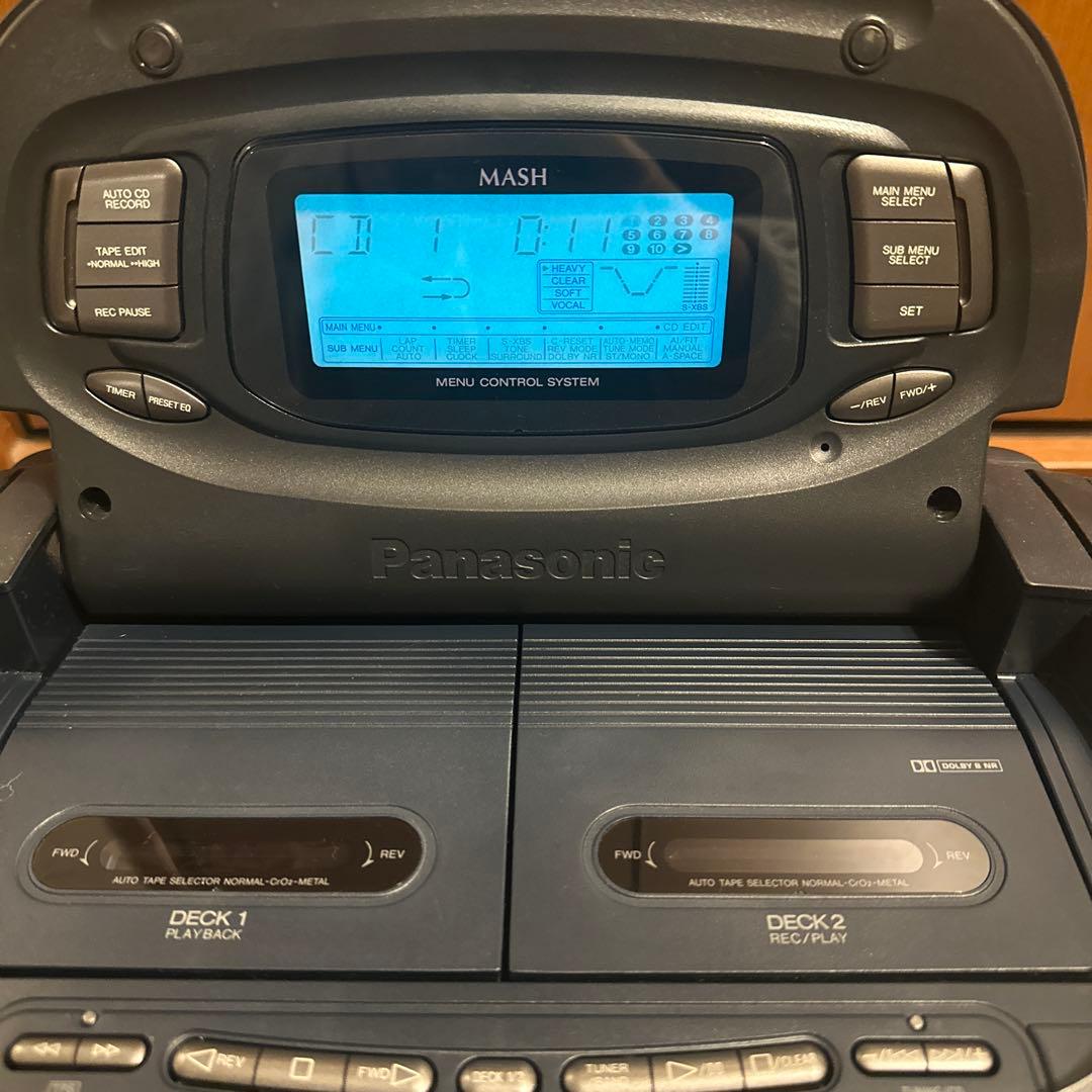Panasonic パナソニック RX-DT96ラジカセ　CD プレイヤー