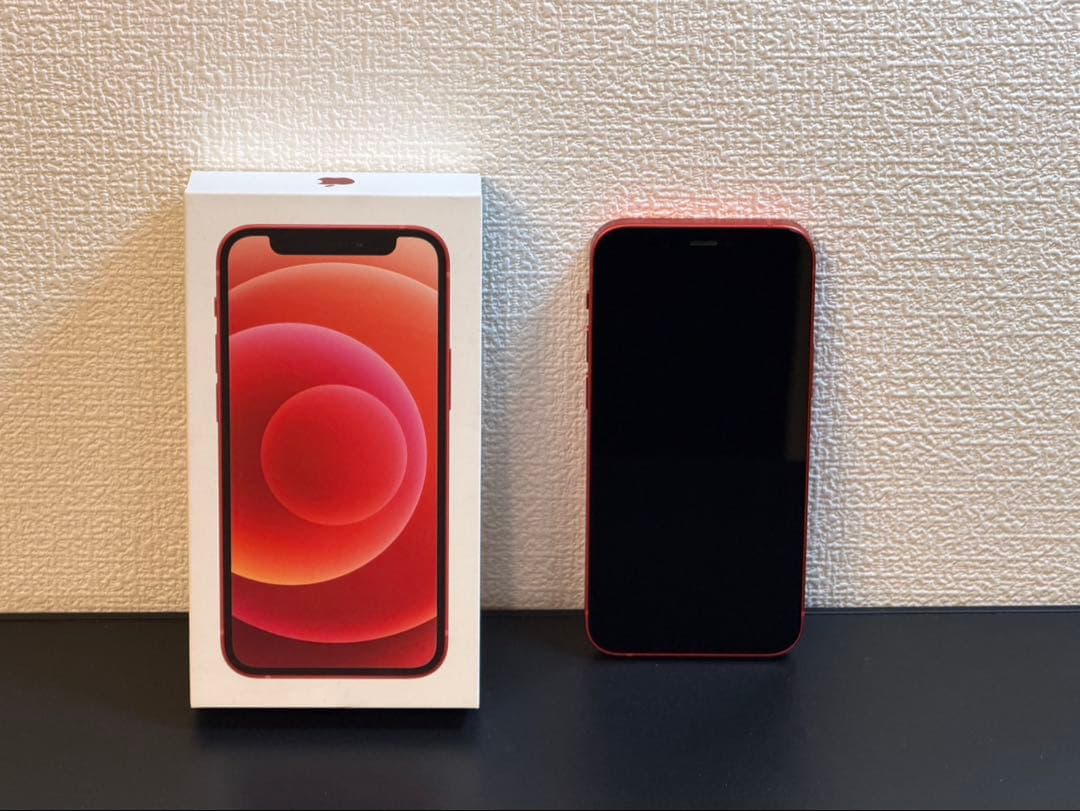 iPhone12miniレッド128G SIMフリー初期化済 ムスビー｜iPhone 12 mini 128GB レッド SIMフリー 送料無料【iPhone12