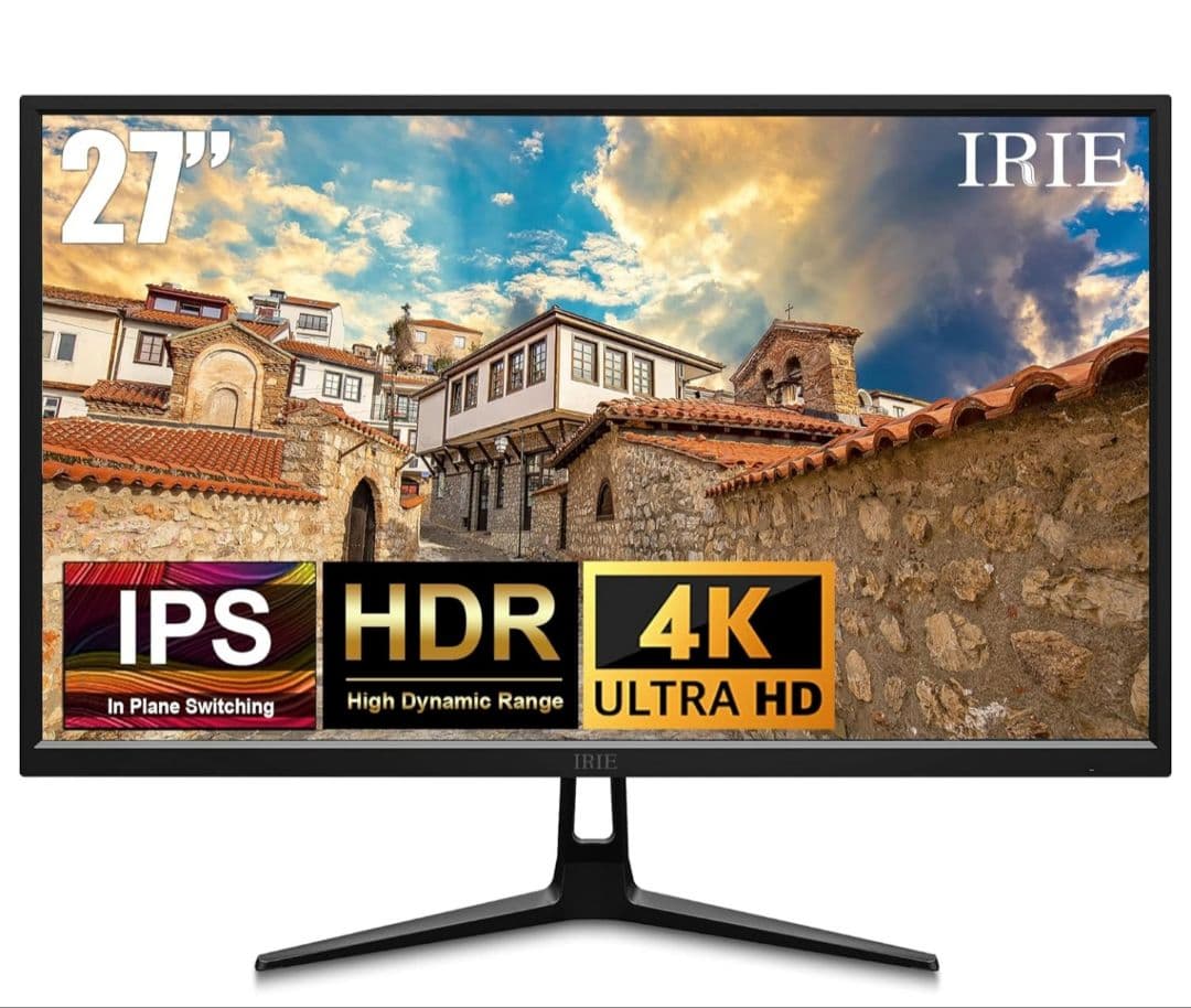 美品　IRIE 27インチ 4K IPSモニター FFF-LD27P2　スピーカ Amazon.co.jp: FFF モニター 27インチ ディスプレイ 4K IPS 60Hz HDR